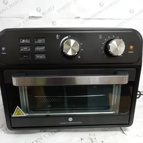 COOKS ESSENTIAL - 21 LITRE - AIRFRYER OVEN - BLACK