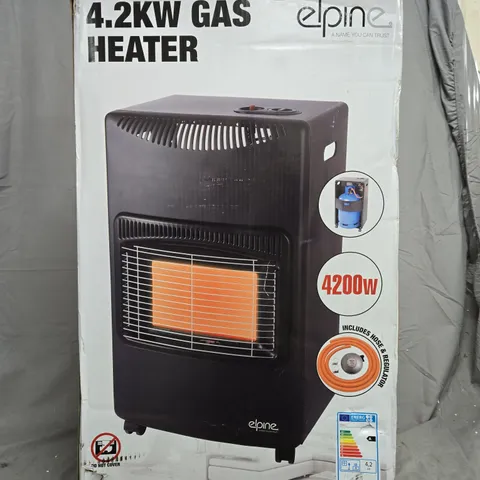 BOXED ELPINE 4.2KW GAS HEATER