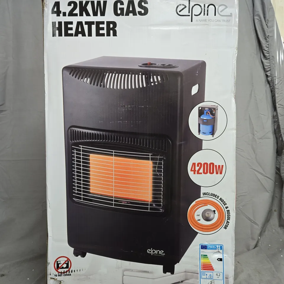 BOXED ELPINE 4.2KW GAS HEATER