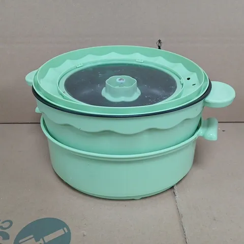 BOXED BLISS & BEYOND ELECTRIC HOT POT WITH STEAMER