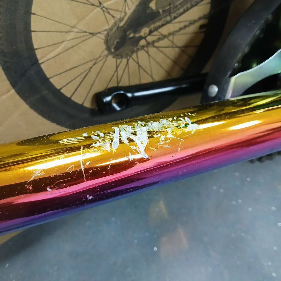 ZINC 20 INCH BMX BIKE NEOCHROME - COLLECTION ONLY