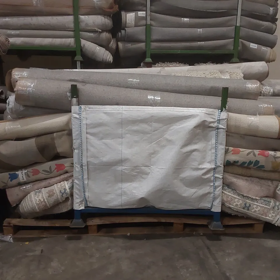 STILLAGE CONTAINING APPROXIMATELY  29x ASSORTED DESIGNER RUGS - STILLAGE NOT INCLUDED