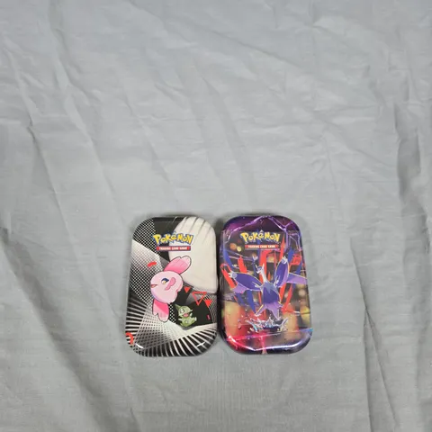 POKÉMON TRADING CARD GAME MINI TIN – SET OF 2