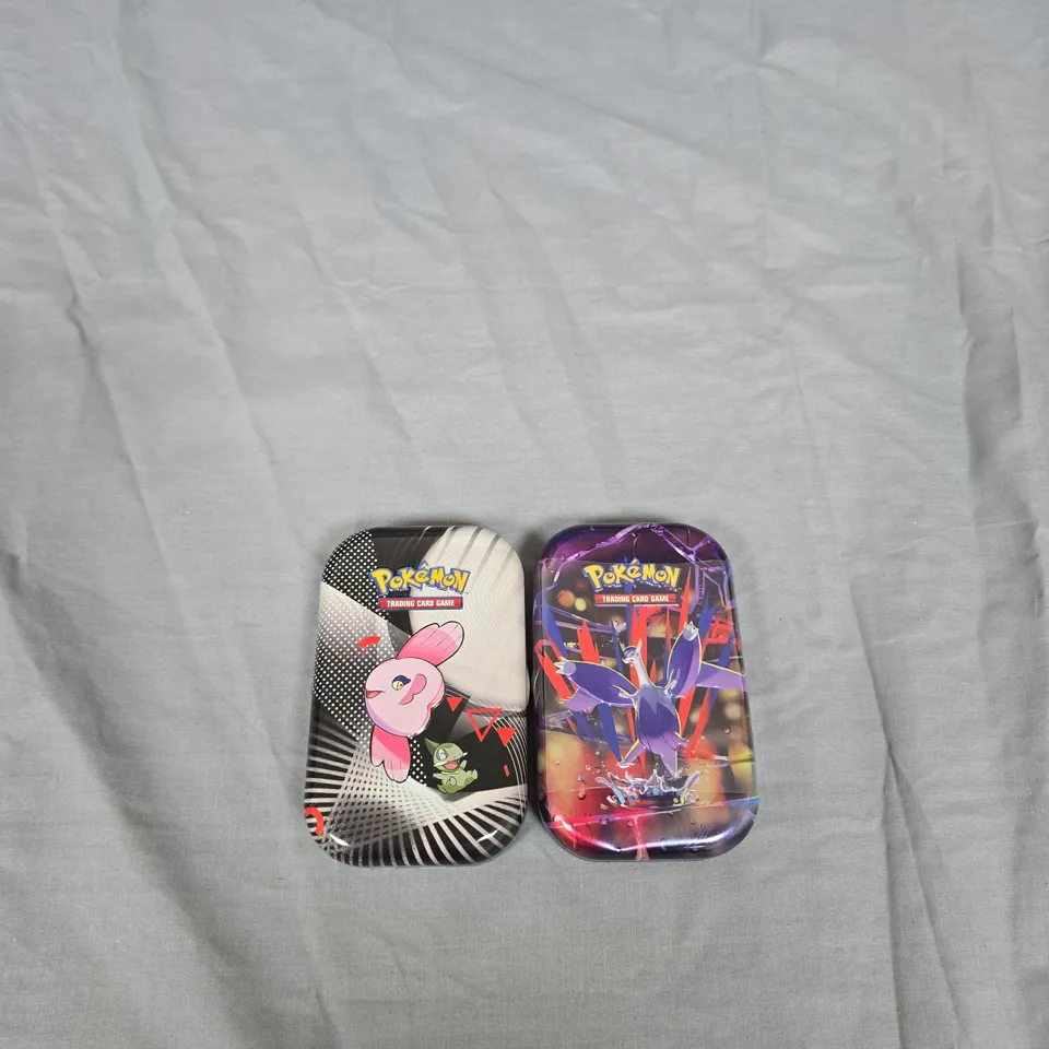 POKÉMON TRADING CARD GAME MINI TIN – SET OF 2