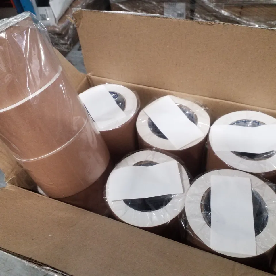 BOX CONTAINING 24 ROLLS OF GUMMED PAPER TAPE