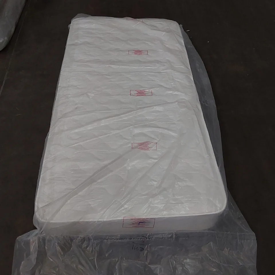 QUALITY BAGGED SINGLE 3FT COOLING FOAM OPEN COIL MATTRESS