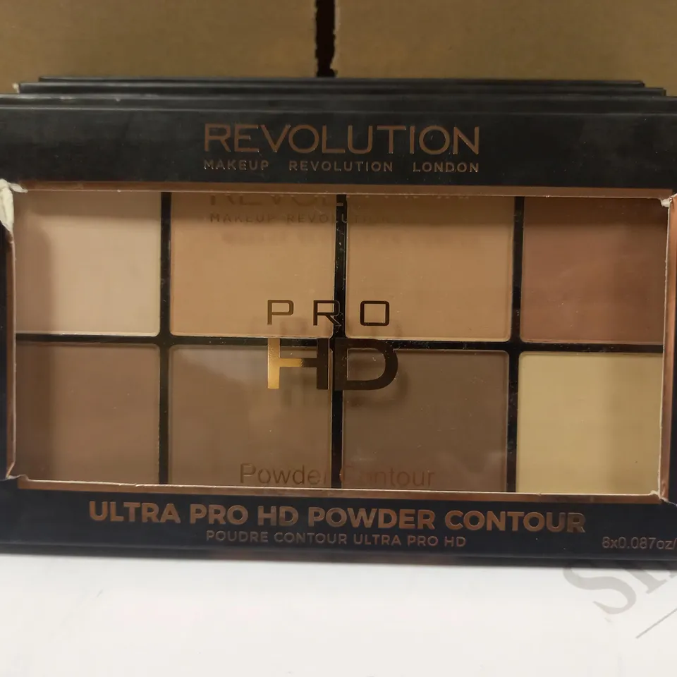 LOT OF 4 MAKEUP REVOLUTION HD PRO POWDER CONTOUR LIGHT MEDIUM CLAIR MOYEN