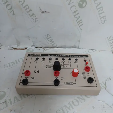 PLANCK'S CONSTANT DETERMINATION BOX - PHYSICS EXPERIMENTATION TOOL