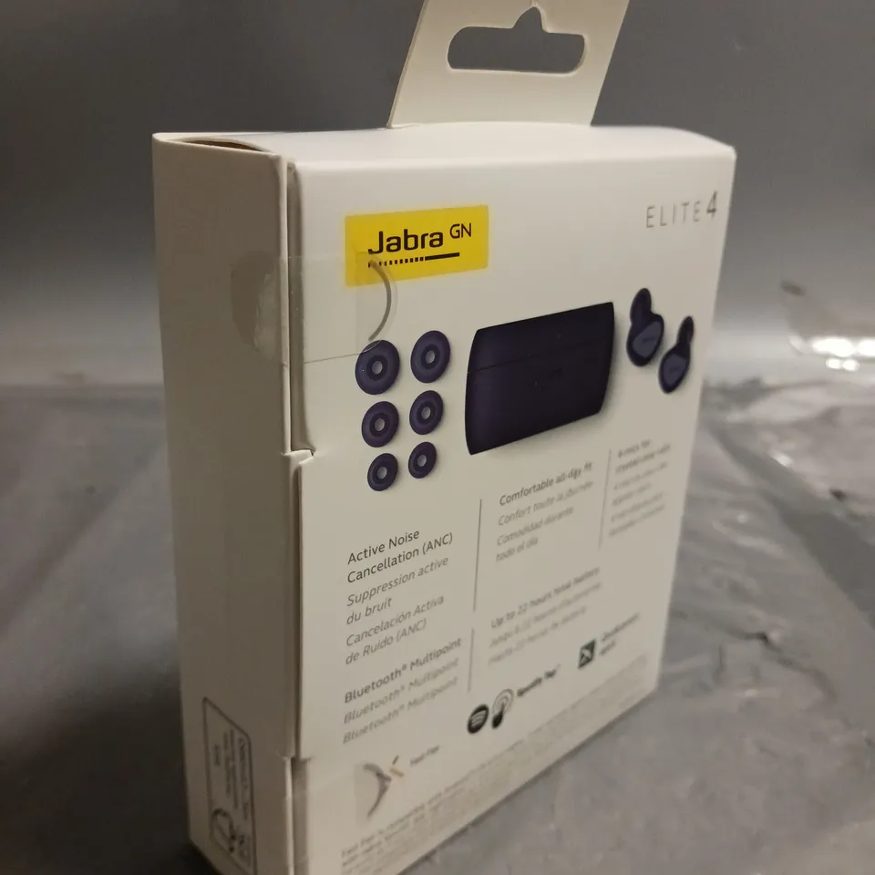 SEALED JABRA ELITE 4 TRUE WIRELESS EARBUDS