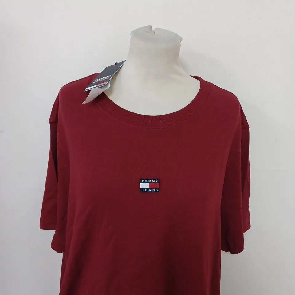 TOMMY HILFIGER LOGO / SLOGAN T-SHIRT SIZE 2XL