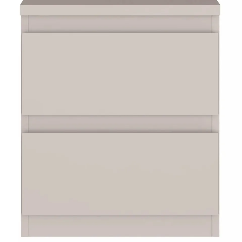 2 DRAWER BEDSIDE TABLE - COLLECTION ONLY 