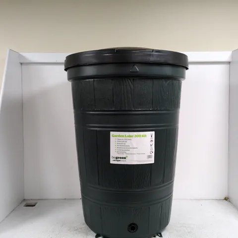GARDEN LAKE 200 KIT RAINWATER WATER BUTT – 200 L CAPACITY (BEGREEN)