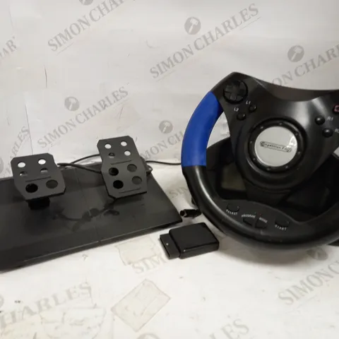 COMPETITION PRO RACER WIRELESS WHEEL & PEDALS FOR PLAYSTATION 2