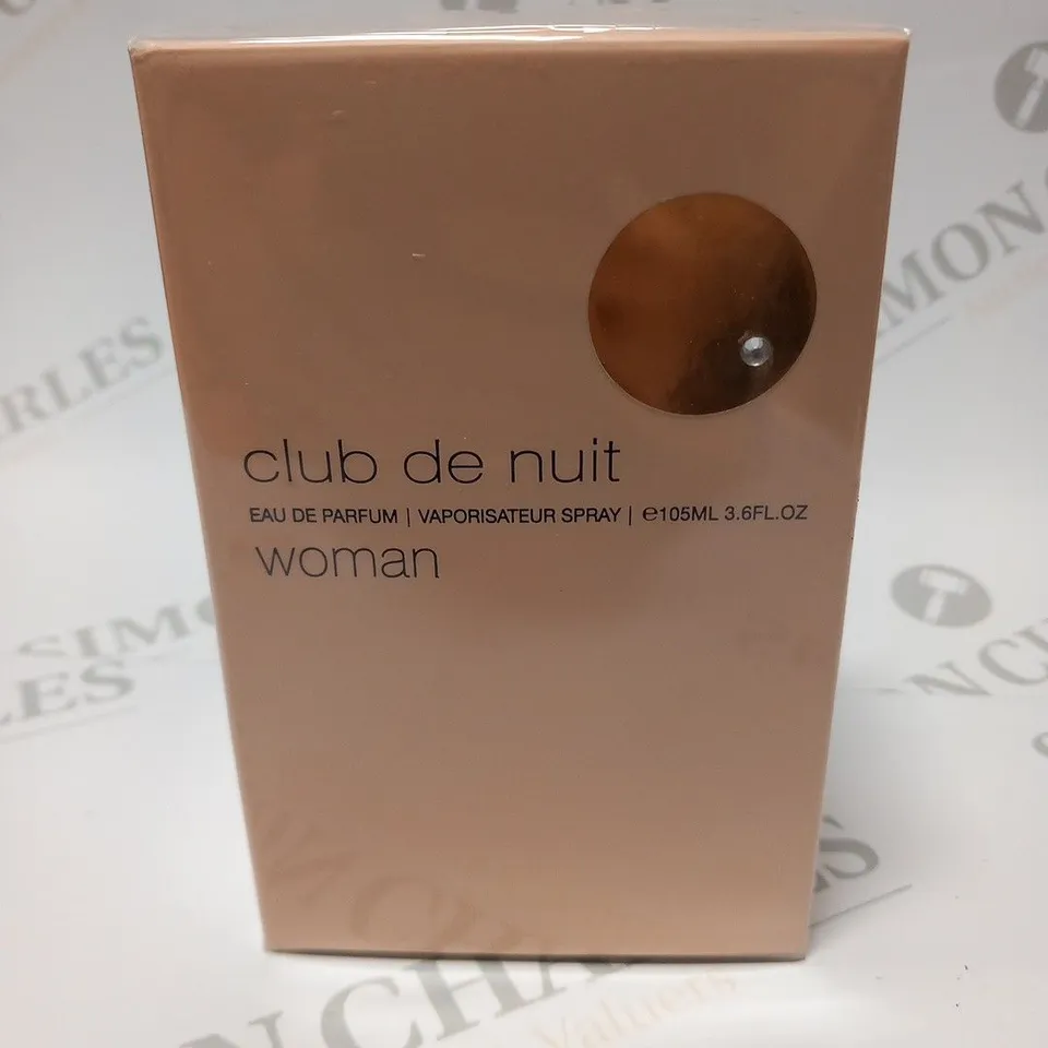 BOXED AND SEALED CLUB DE NUIT EAU DE PARFUM WOMAN 105ML