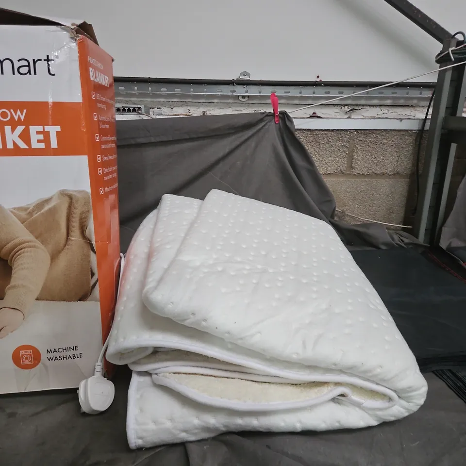 HOMESMART HEATED THROW BLANKET – BOXED