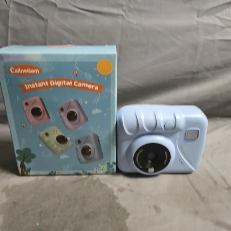 BLUE INSTANT DIGITAL CAMERA TOY WITH BOX 
