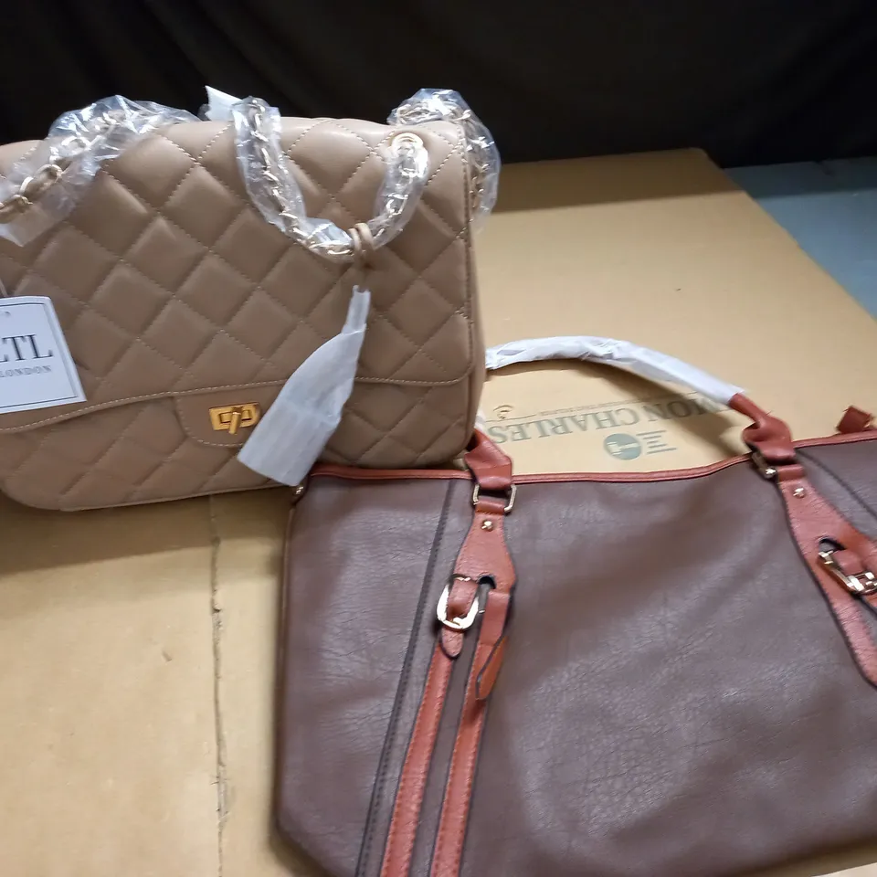 LOT OF 2 FASHION BAGS