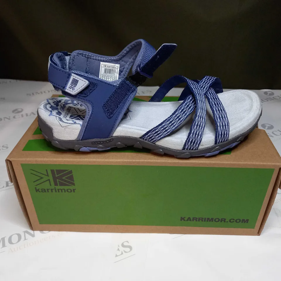 BOXED KARRIMOR SALINA SANDALS SIZE 6