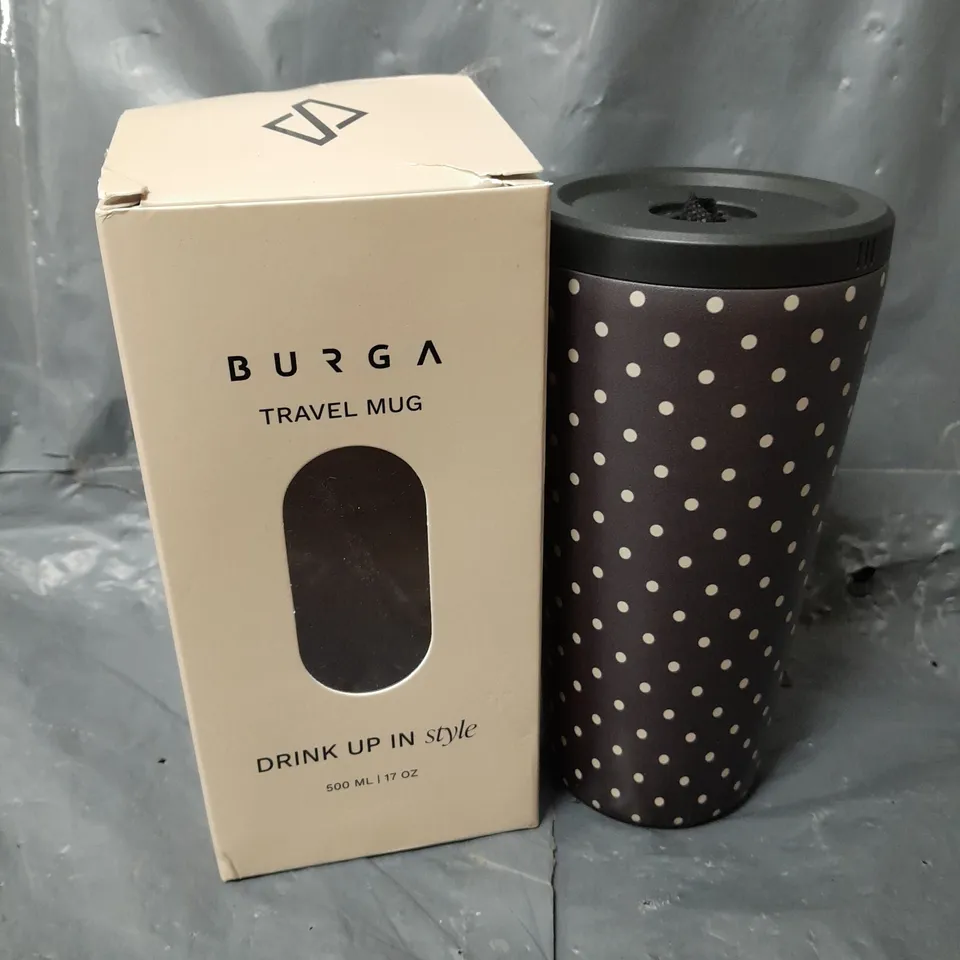 BOXED BURGA TRAVEL MUG (500ml)