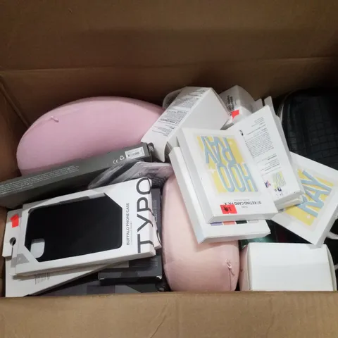PALLET CONTAINING ASSORTED BRAND NEW ASSORTED PRODUCTS INCLUDING PHONE CASES, GREETING CARDS, ACRYLIC PAINT SETS, TRAVEL PILLOW WITH HOOD, SCENTED CANDLES & METAL SMOOTHIE CUPS