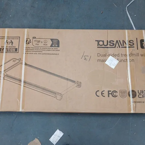 BOXED TOUSAINS DUAL SIDED TREADMILL FOR HOME USE