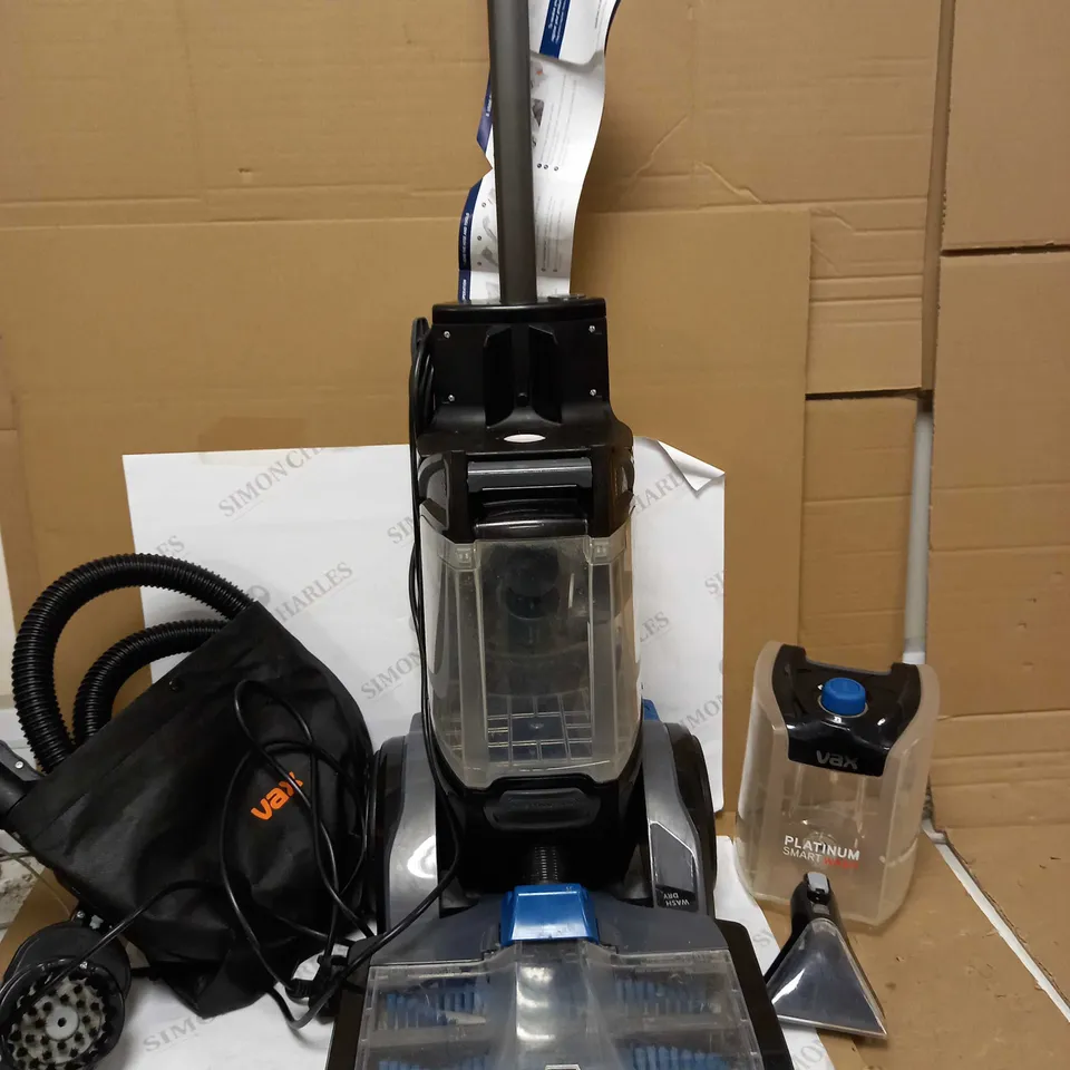 VAX PLATINUM SMARTWASH CARPET CLEANER