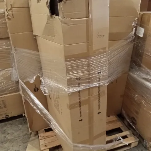 PALLET OF ASSORTED INCOMPLETE RATTAN OUTDOOR FURNITURE SETS, PARTS ONLY