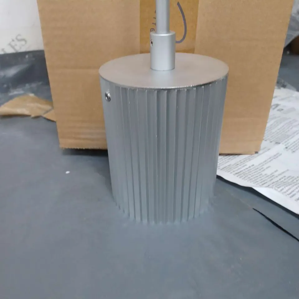 LOT CONTAINING 15 EXTERIOR DOWN LIGHT IN WHITE MODEL LS522, LED WALL LIGHTS X8, 6 LONG SILVER CELLING PENDANTS ETC.