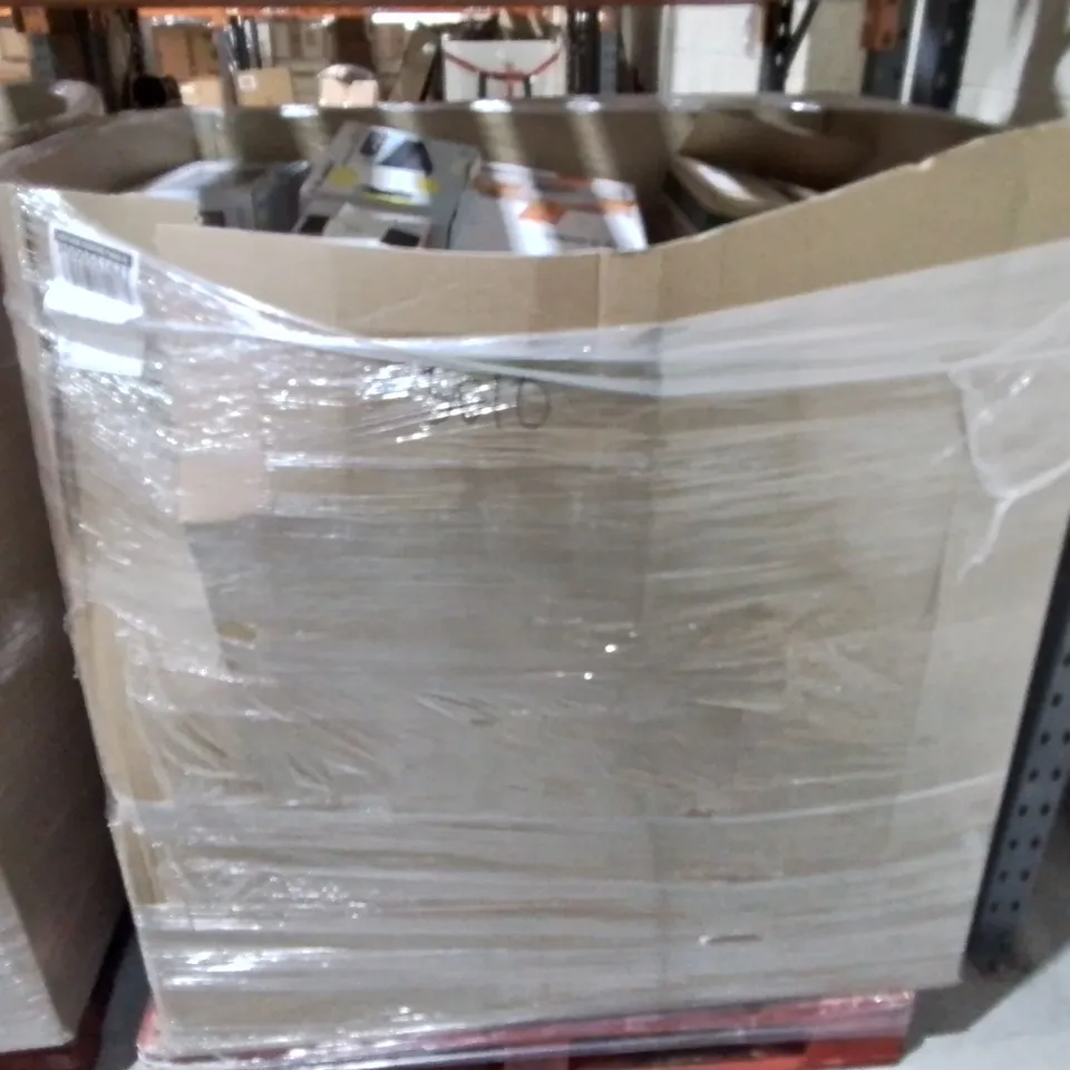 PALLET OF ASSORTED TECH ITEMS TO INCLUDE CANON AND EPSON PRINTERS, DVD PLAYERS,HEADSETS AND BLUETOOTH SPEAKERS