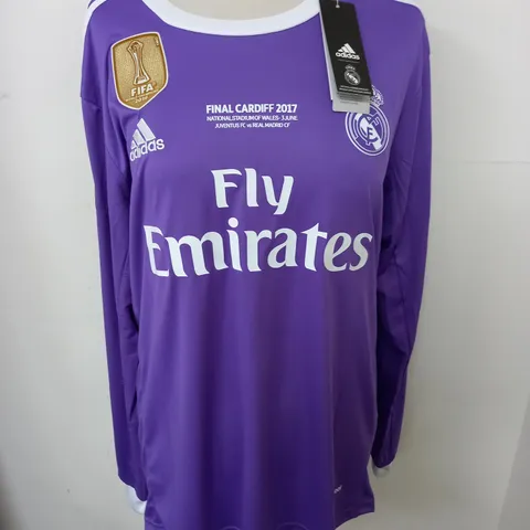 REAL MADRID LONG SLEEVE JERSEY - GB S