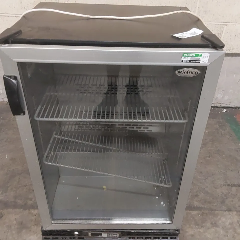 INFRICO ZXS1 COMMERCIAL DRINKS DISPLAY FRIDGE