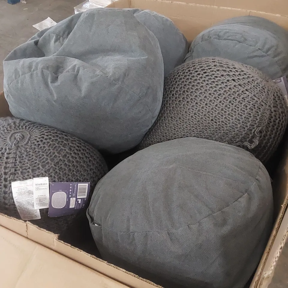 PALLET TO CONTAIN ASSORTED BEAN BAGS 