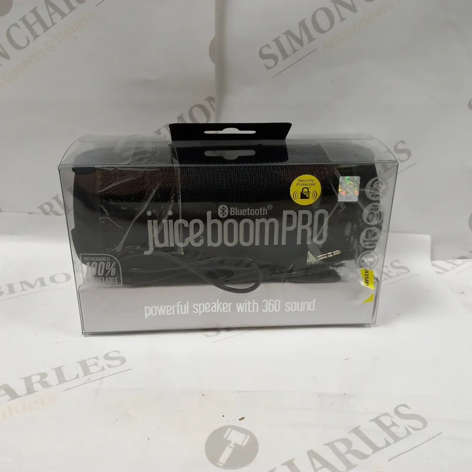 JUICEBOOMPRO BLUETOOTH SPEAKER 
