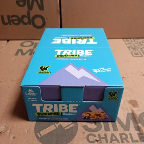 TRIBE WILDFARMED FLAPJACK MULTIPACK – BLUEBERRY & ALMOND BUTTER