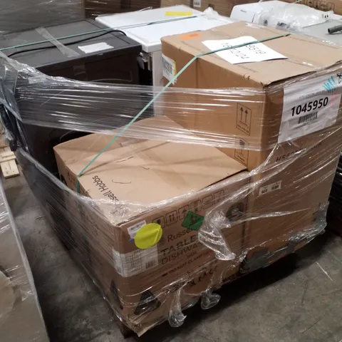 PALLET OF APPROXIMATELY 4 UNPROCESSED RAW RETURN WHITE GOODS TO INCLUDE