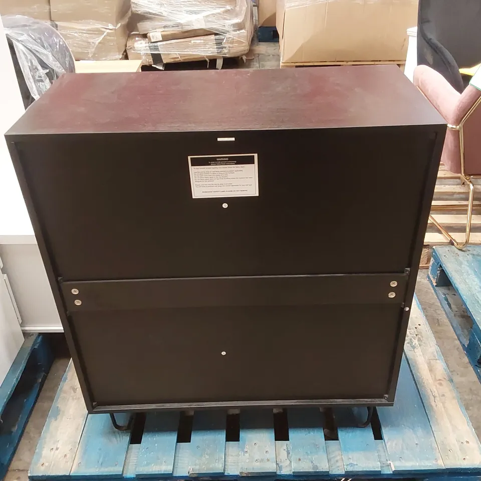 DESIGNER WOODEN BLACK CABINET 
