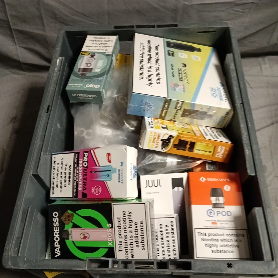 APPROXIMATELY 25 ASSORTED E-CIGARETTE PRODUCTS
