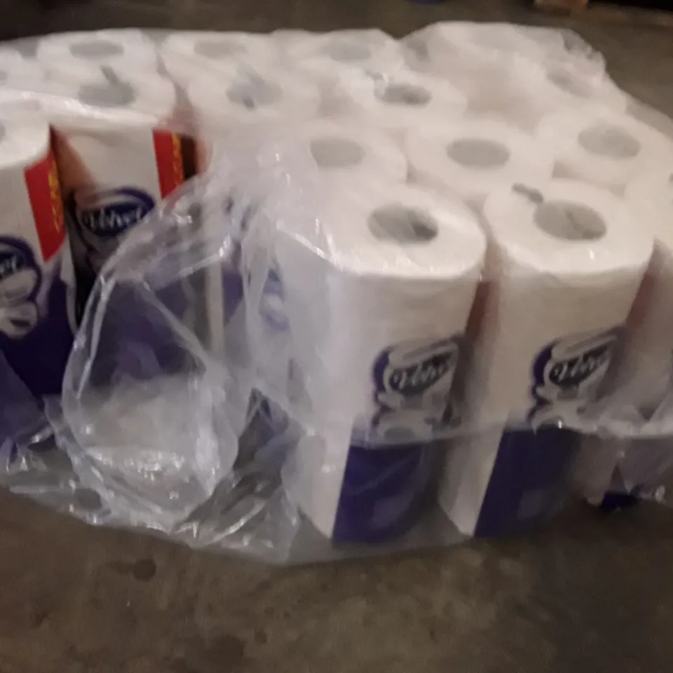PALLET OF ASSORTED VELVET TOILET PAPER 
