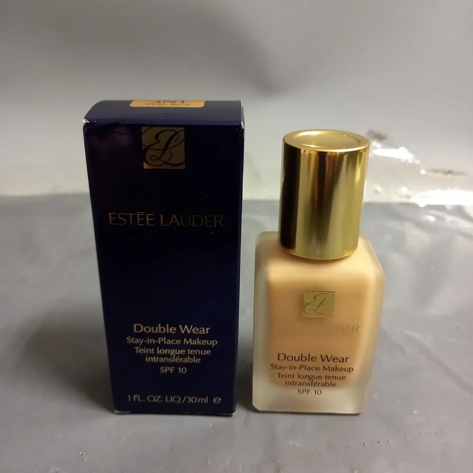 BOXED ESTEE LAUDER DOUBLE WEAR FOUNDATION IN IVORY BEIGE 30ML