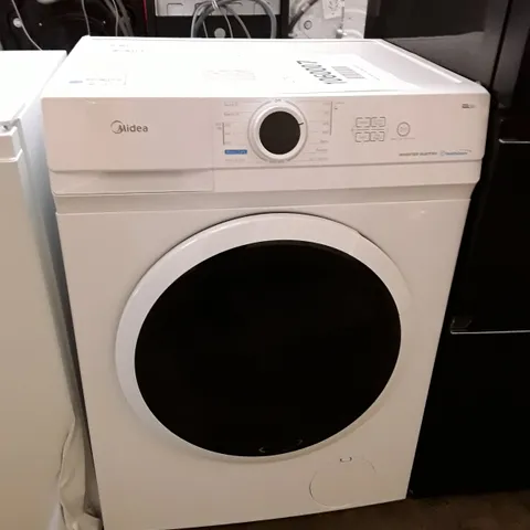 MIDEA 8KG FREESTANDING WASHING MACHINE IN WHITE, MODEL: MF10EW80BA