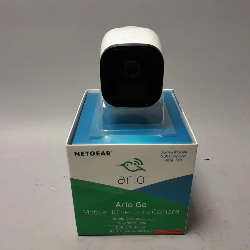 BOXED ARLO GO MOBILE HD SECURITY CAMERA