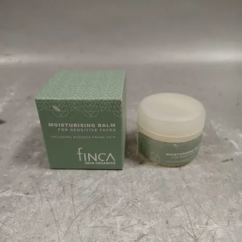 BOXED FINCA SKIN ORGANICS MOISTURISING BALM FOR SENSITIVE FACES 30ML