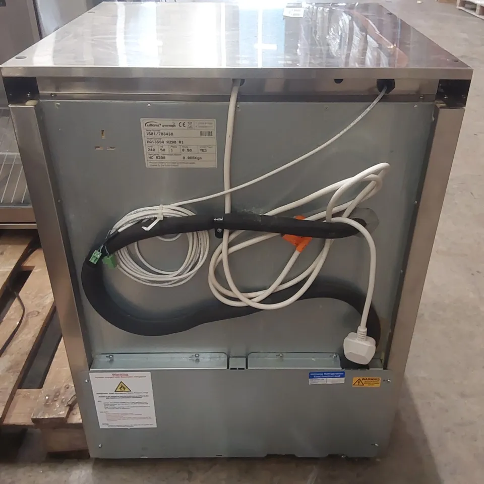 WILLIAMS HA135SA R290 R1 SINGLE DOOR UNDERCOUNTER FRIDGE