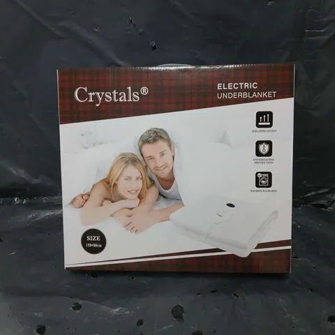 CRYSTALS ELECTRIC UNDERBLANKET 150X80CM 