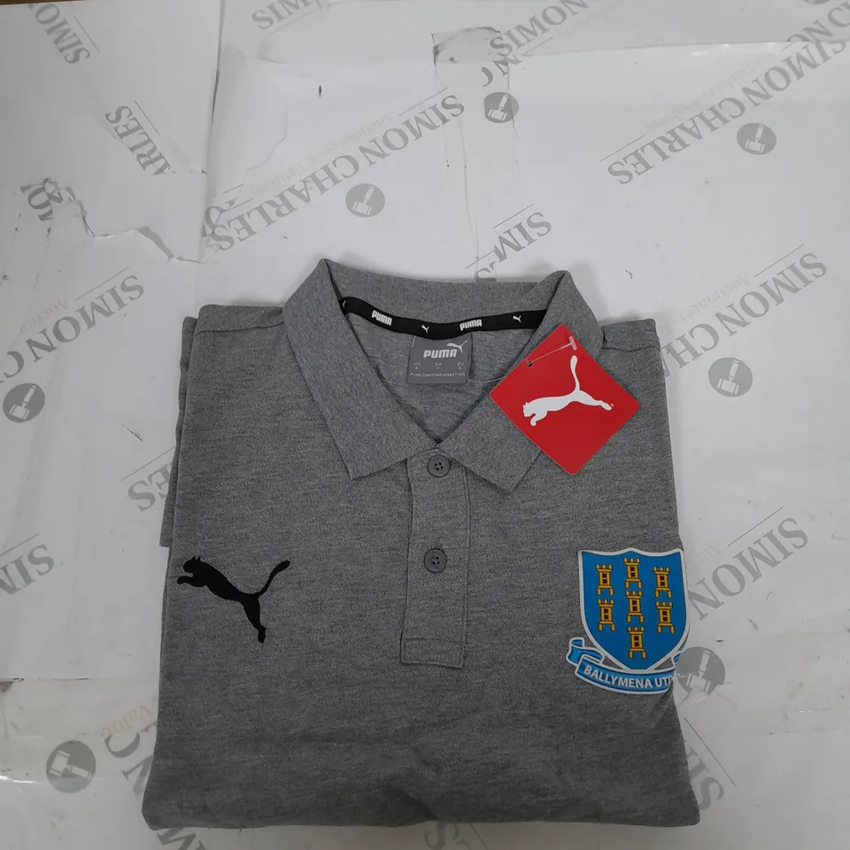 PUMA BALLYMENA UNITED POLO SHIRT SIZE S