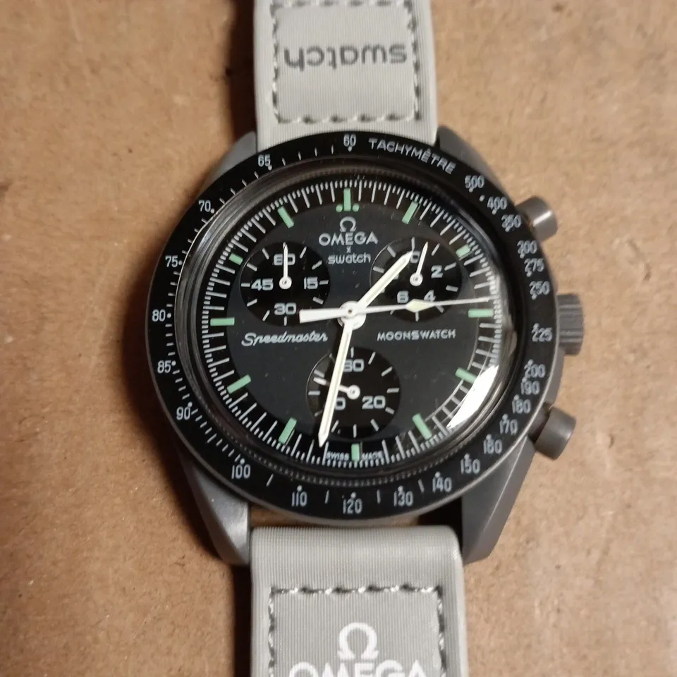 UNBOXED OMEGA SPEEDMASTER MISSION TO MERCURY MOONSWATCH