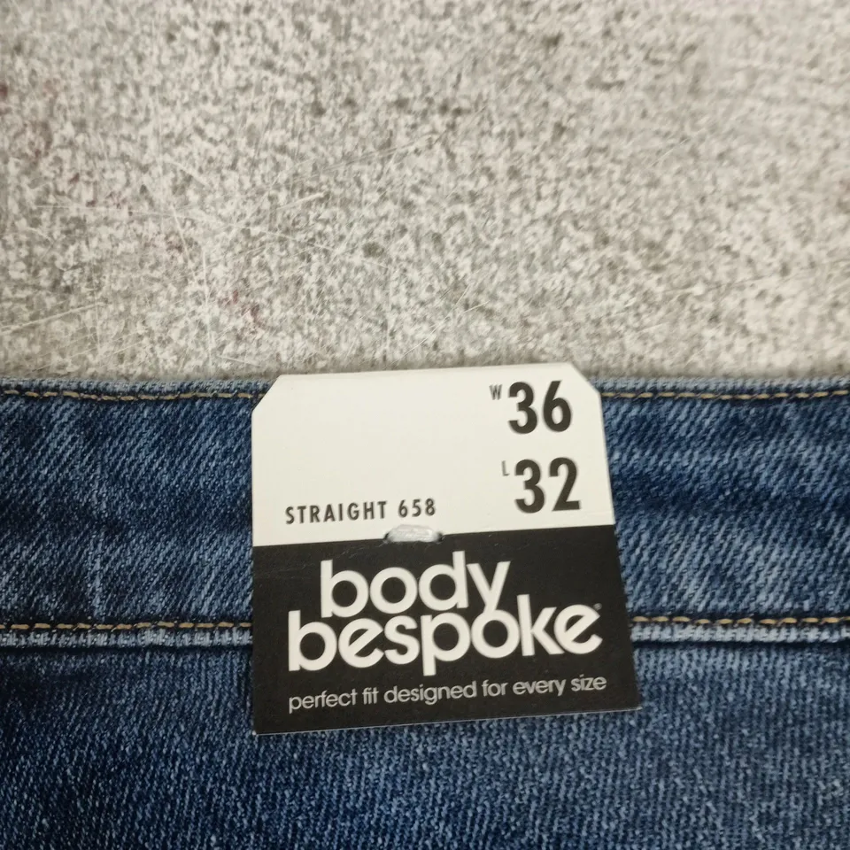 WRANGLER JEANS – AIRBLUE DENIM, MEN'S W36/L32 (BODY BESPOKE)