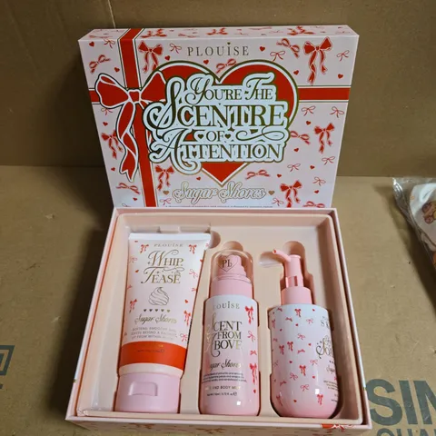 PLOUISE YOU'RE THE SCENTRE OF ATTENTION SUGAR SHORES SCENTED GIFT SET