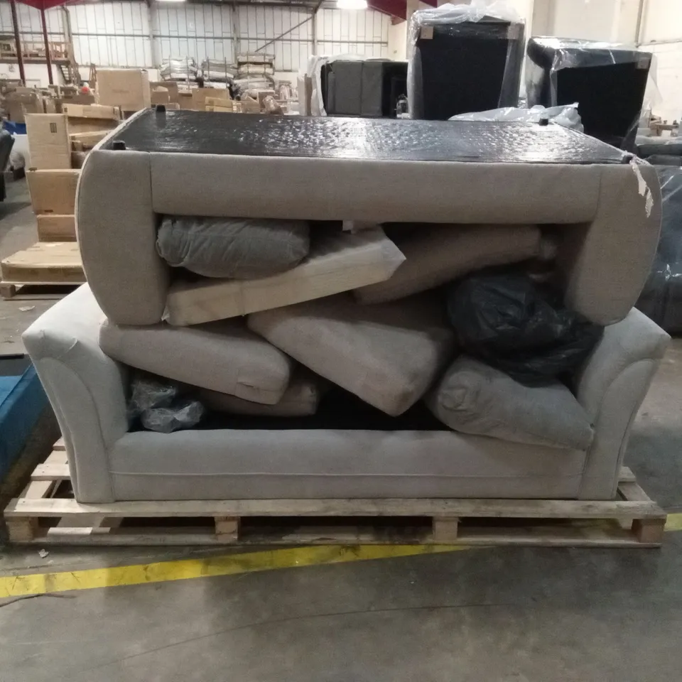 PALLET OF DESIGNER DAMAGED OR INCOMPLETE SOFAS