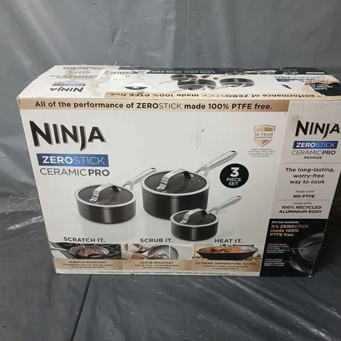 BOXED NINJA ZEROSTICK CERAMIC PRO 3 PIECE SET